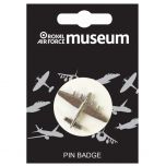 Avro Lancaster Pin Badge Pewter