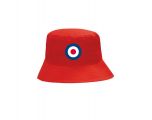 Roundel Bucket Hat - Red