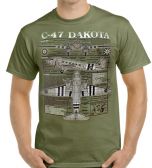 C-47 Dakota Plan T-Shirt