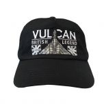 VULCAN BRITISH LEGEND CAP - BLACK
