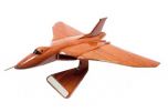 Wooden High Gloss Vulcan Model With Engraved Plaque