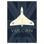 VULCAN BRITISH GREATNESS A3 POSTER