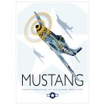 MUSTANG A3 POSTER