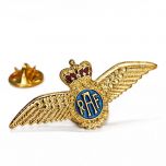 RAF Wings Queens Crown Badge