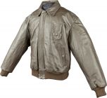 RAF Squadron Brown Leather Flying Jacket
