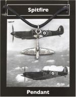 Spitfire Pendant Pewter