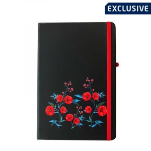 Poppy A5 Notebook - Black