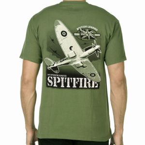 Adult Spitfire Action T-Shirt Green