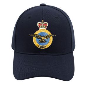 RAF Crest Embroidered Baseball Cap