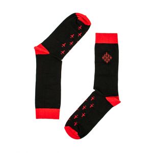Adult Red Arrows Diamond 9 Socks [Size 7-11]