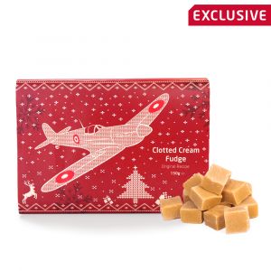 Christmas Spitfire Clotted Cream Fudge Box