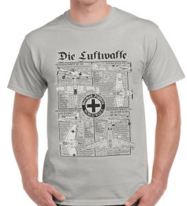 German WWII Aircraft Plan T-Shirt