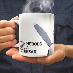 Spitfire Mug - Even Heroes Need A Tea Break