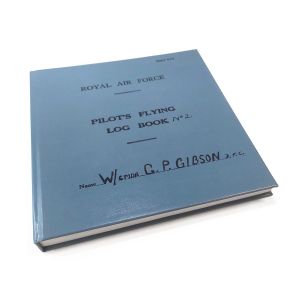 Guy Gibson Flying Log Book - Hardback Replica