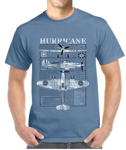 Hurricane Plan T-Shirt Blue