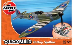 Airfix Quick Build D-Day Spitfire Construction Model Set
