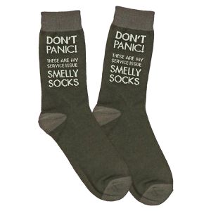 Dad's Army Don't Panic Smelly Socks