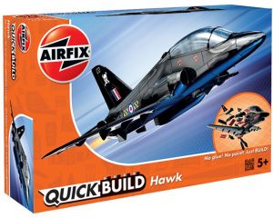 Quick Build Black BAE Hawk Construction Model Set