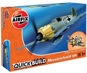 Airfix Quick Build Messerschmitt 109 Construction Model Set