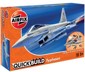 Airfix Quick Build Eurofighter Typhoon Construction Model Set