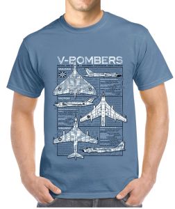 V-Bombers Plan T-Shirt Blue
