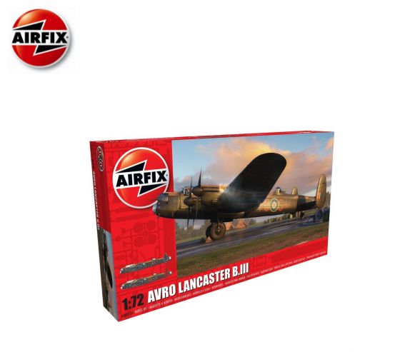 AIRFIX ® 1:72 BOMBARDIER AVRO LANCASTER B III WW2 Aircraft Model Kit RAF Avion Modèle 