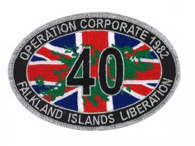 Falkland Islands Embroidered Badge