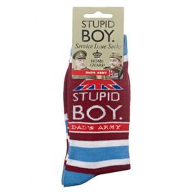 Dad&#039;s Army Stupid Boy Socks
