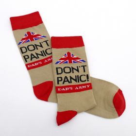 Dad&#039;s Army Don&#039;t Panic Socks