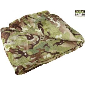 Kids Camouflage Fleece Blanket