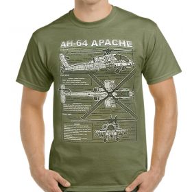 AH-64 Apache Attack T-Shirt