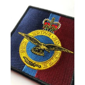 RAF Crest Square Cloth Badge