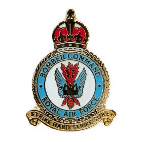 Bomber Command Crest Pin Badge
