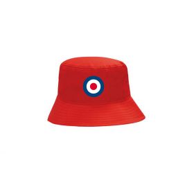 Roundel Bucket Hat - Red
