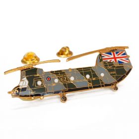 Boeing Chinook Helicopter Pin Badge