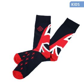 Kids Red Arrows Tail Socks [Size 12.5-3.5]