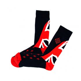 Adult Red Arrows Tail Socks  [Size 7-11]