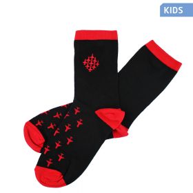 Kids Red Arrows Diamond 9 Socks [Size 12.5-3.5]