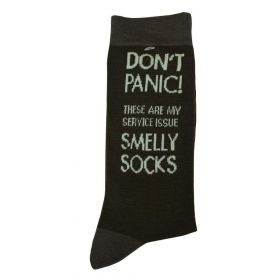 Dad&#039;s Army Don&#039;t Panic Smelly Socks