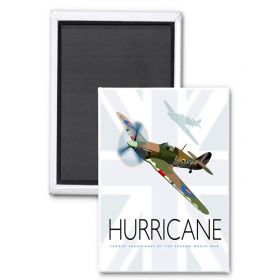 Hurricane Fridge Magnet