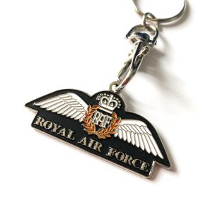 RAF Pilot Wings Keyring
