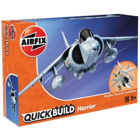 Airfix Quick Build Harrier Construction Model Set