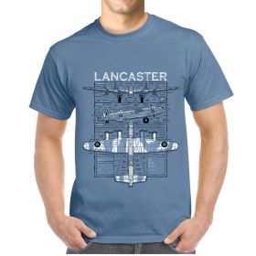 Lancaster Plan T-Shirt Blue
