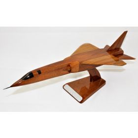 Wooden High Gloss TSR2 Model With Engraved Plaque