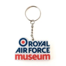 RAF Museum Logo PVC Keyring
