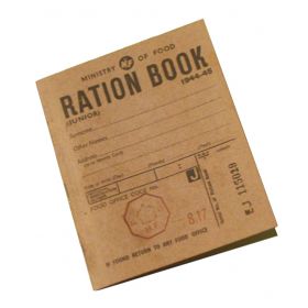 WW2 Replica Ration Book