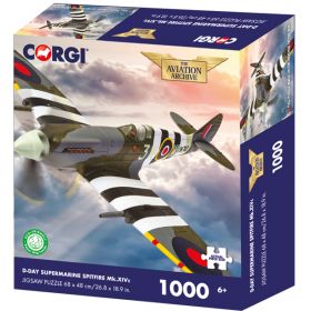 Corgi D-Day Spitfire MK.XIVC 1000 Pieces Jigsaw Puzzle