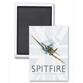 Spitfire Fridge Magnet