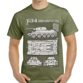 T-34 KMDB Medium Tank T-Shirt