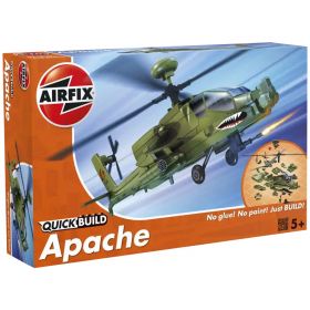 Airfix Quick Build Apache Helicopter Contruction Model Set
